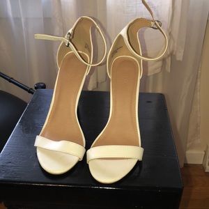 White Charlotte Russe high heels